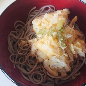 ミニかき揚げ蕎麦♪